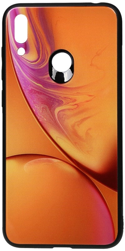 

Панель TOTO Print Glass Space Case для Huawei Y7 2019 Yellow