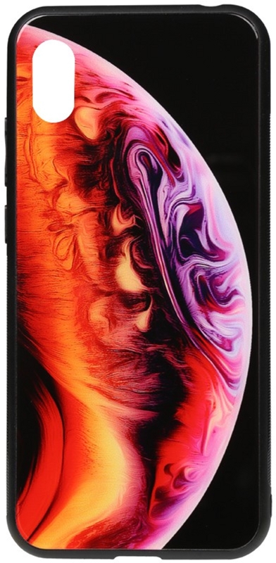 

Панель TOTO Print Glass Space Case для Huawei Y5 2019 Amethyst