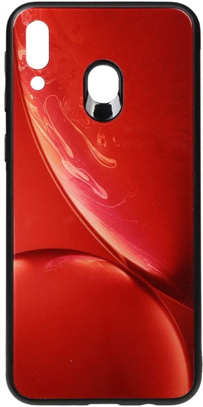 

Панель TOTO Print Glass Space Case для Samsung Galaxy M20 Red