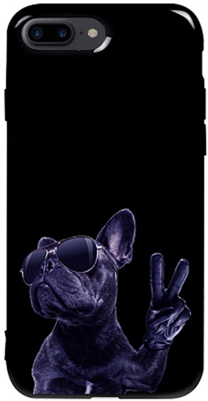 

Панель TOTO Pure TPU 2mm Print Case для Apple iPhone 7 Plus/8 Plus Cooldog Black
