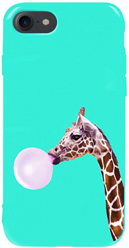 

Панель TOTO Pure TPU 2mm Print Case для Apple iPhone 7/8 Giraff Gum Mint