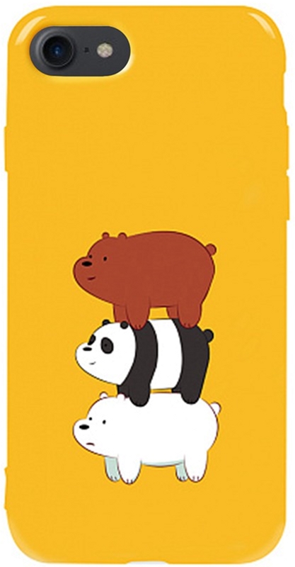 

Панель TOTO Pure TPU 2mm Print Case для Apple iPhone 7/8 Bears Yellow