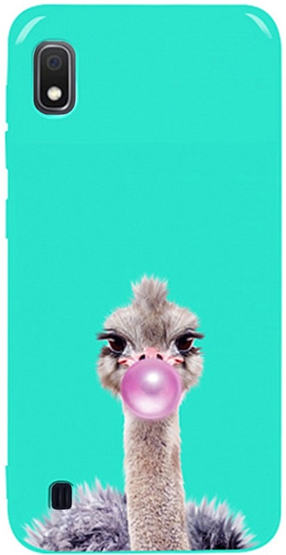 

Панель TOTO Pure TPU 2mm Print Case для Samsung Galaxy A10 Ostrich Gum Mint