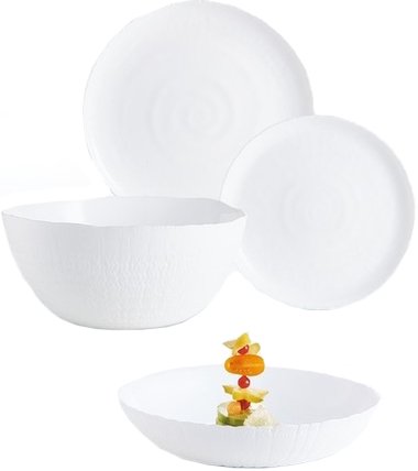 

Сервиз столовый Luminarc Ammonite White 19 предметов 00708 MLM-P9103