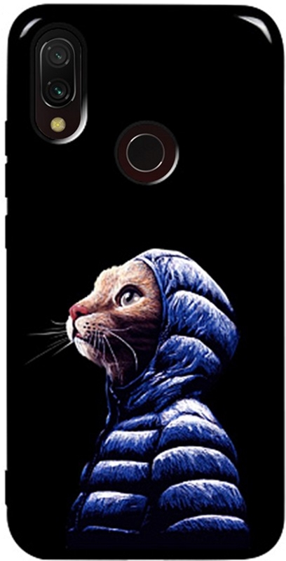 

Панель TOTO Pure TPU 2mm Print Case для Xiaomi Redmi 7 Catcoat Black