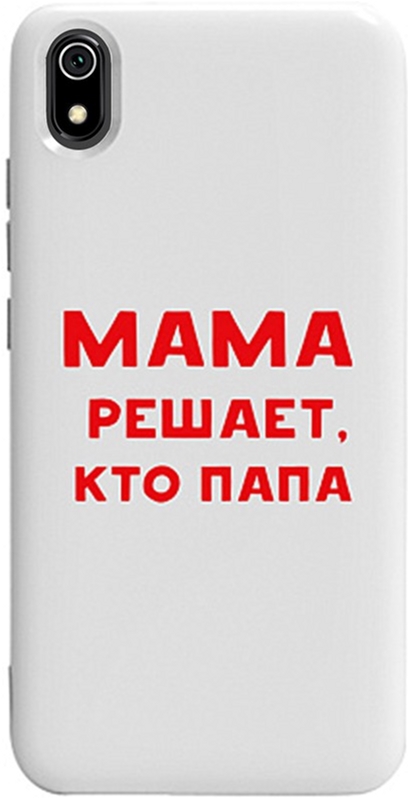 

Панель TOTO Pure TPU 2mm Print Case для Xiaomi Redmi 7A Mama Reshaet White