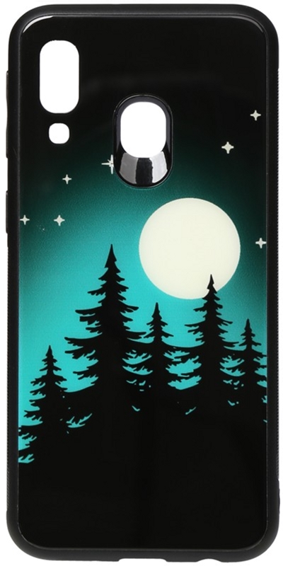 

Панель TOTO Night Light Print Glass Case для Samsung Galaxy A40 Full Moon