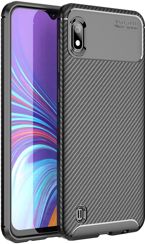 

Панель TOTO TPU Carbon Fiber 1.5mm Case для Samsung Galaxy A10 Black