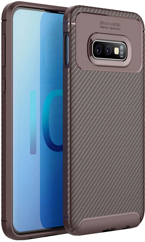 

Панель TOTO TPU Carbon Fiber 1.5mm Case для Samsung Galaxy S10e Coffee