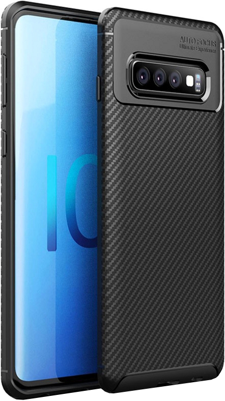 

Панель TOTO TPU Carbon Fiber 1.5mm Case для Samsung Galaxy S10+ Black