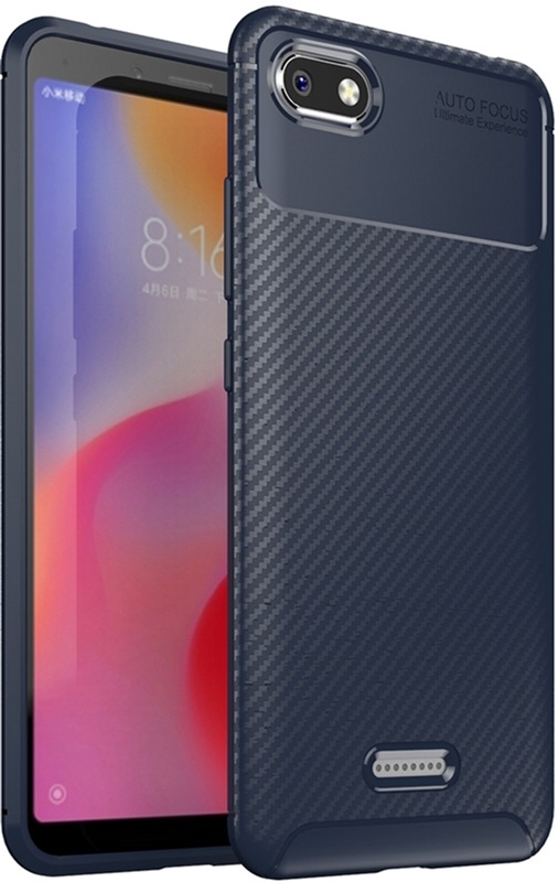 

Панель TOTO TPU Carbon Fiber 1.5mm Case для Xiaomi Redmi 6A Dark Blue