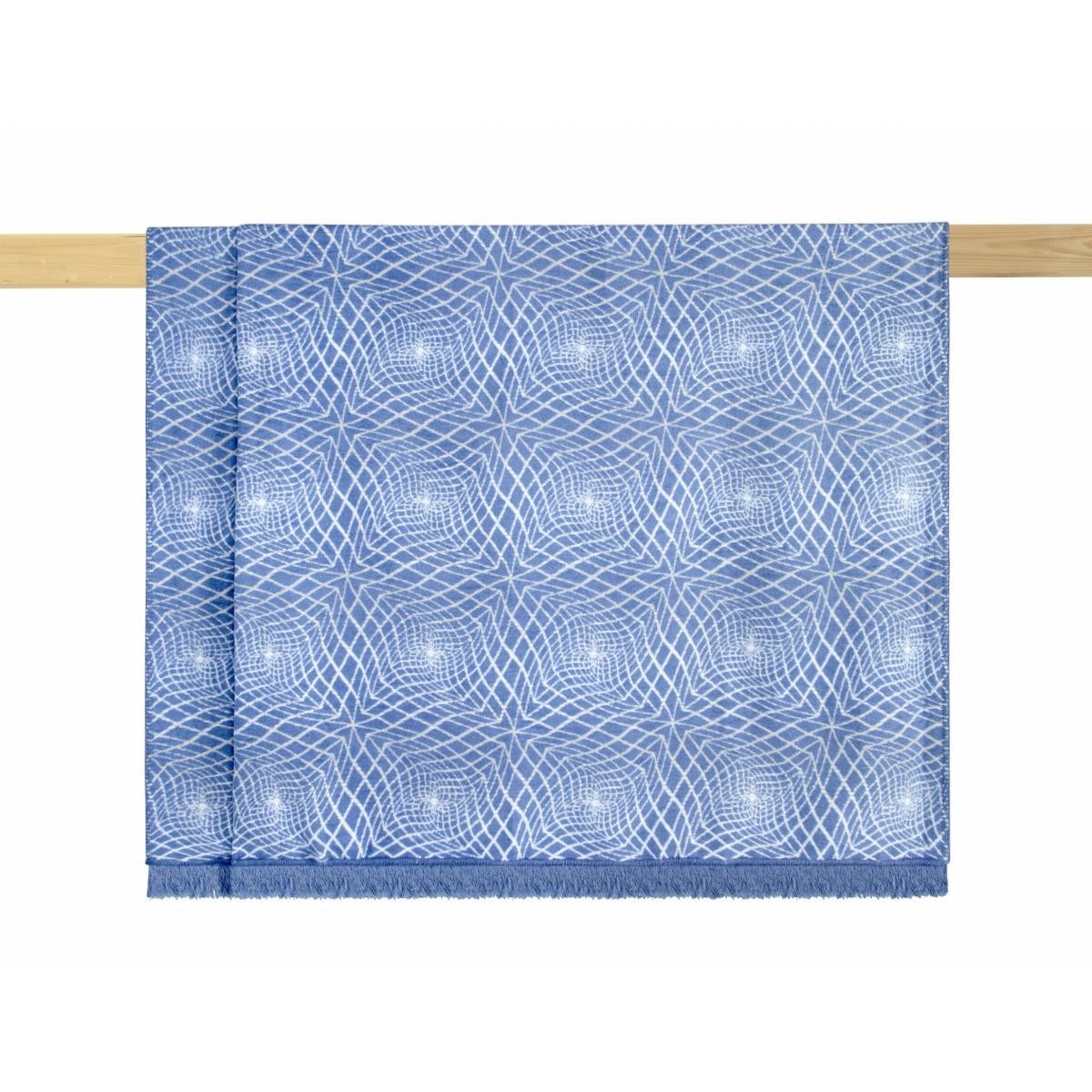 

Плед Arya Хлопок Blanket Cora 200x220 см Голубой