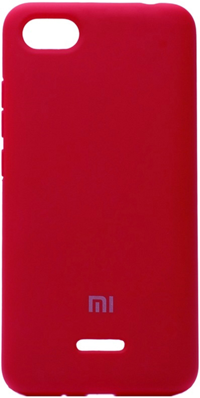 

Панель TOTO Silicone Case для Redmi 6A Rose Red