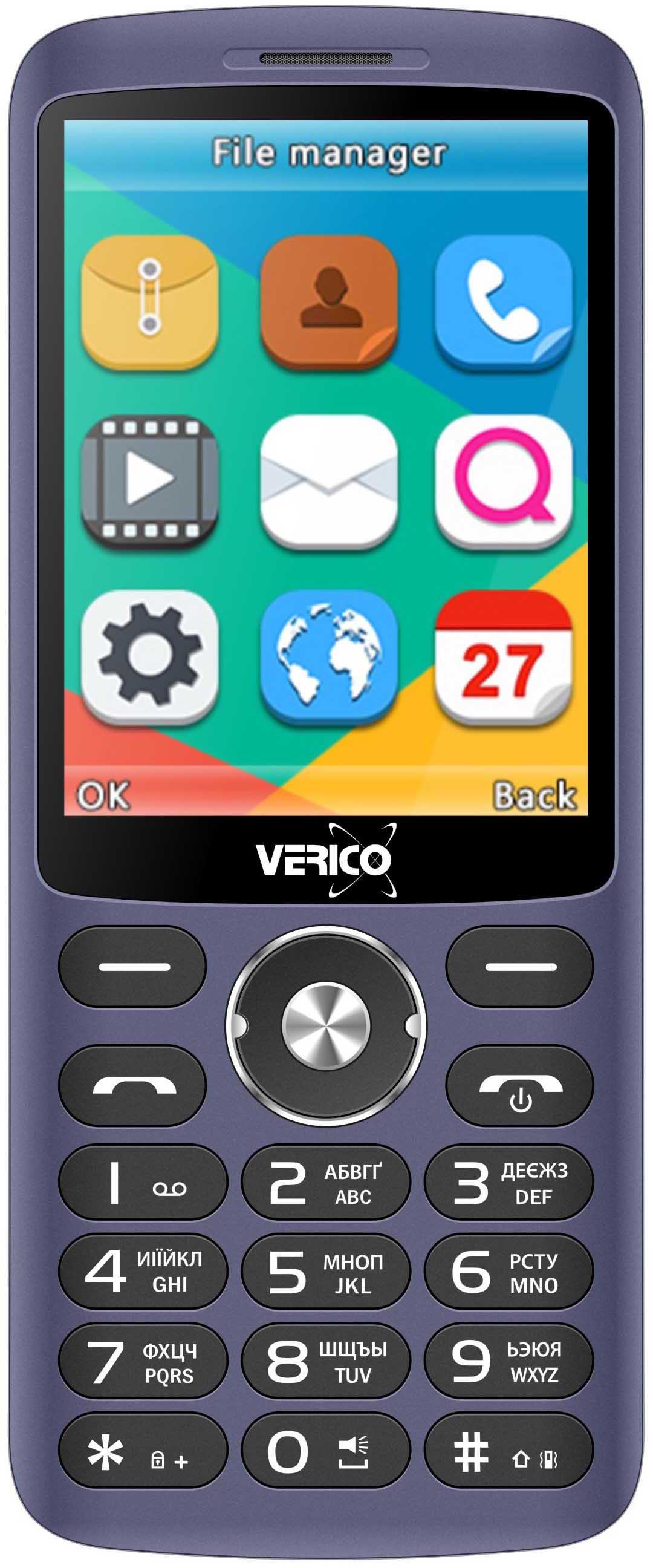 

Мобильный телефон Verico Style S283 Blue