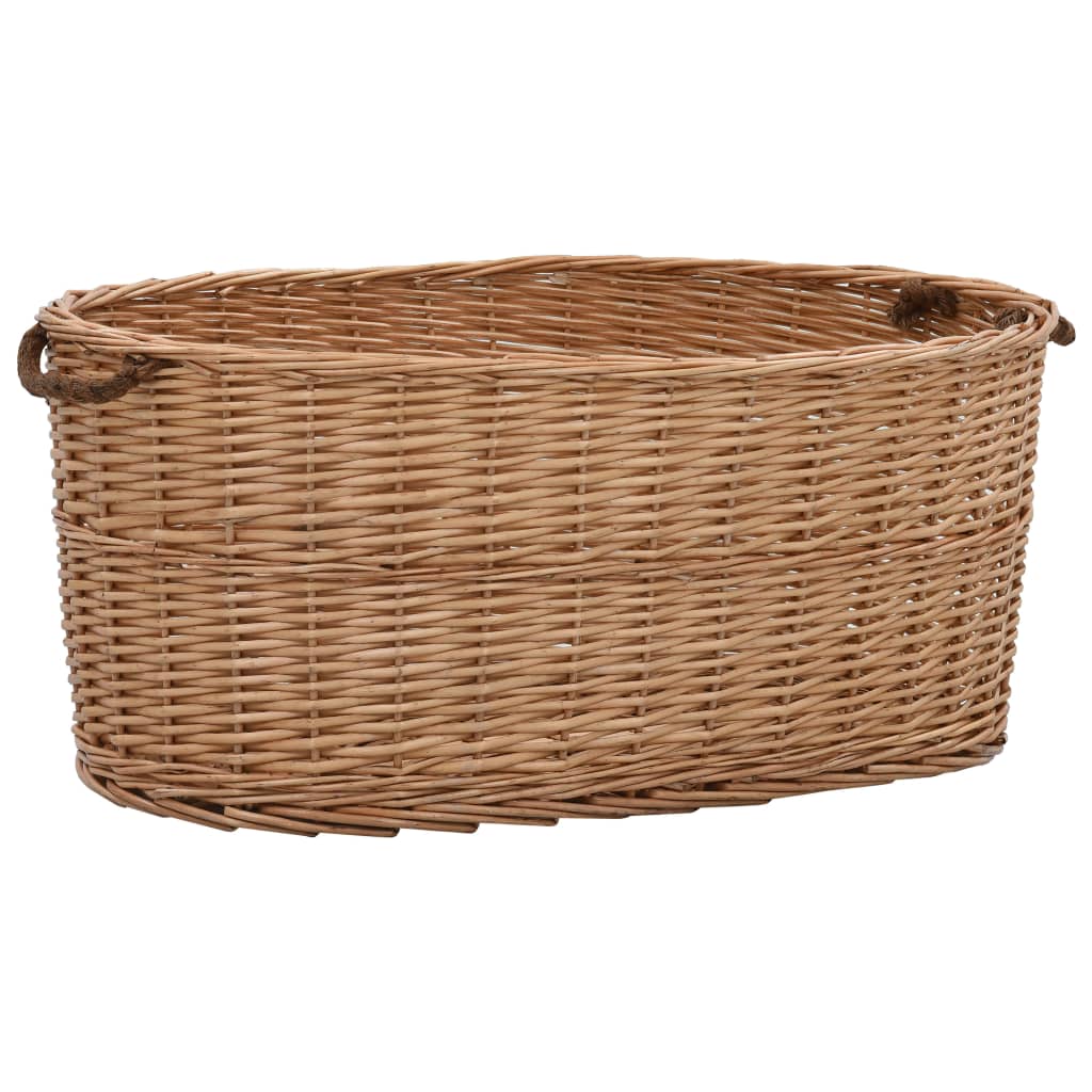 

Дерев'яний кошик з ручками 78x54x34 см Shumee Бронзовий 286983