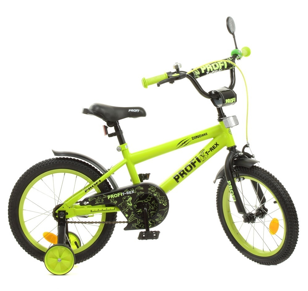 

Велосипед PROFI 16" Dino SKD75 Y1671-1 Black / Lime mat (Y1671-1)
