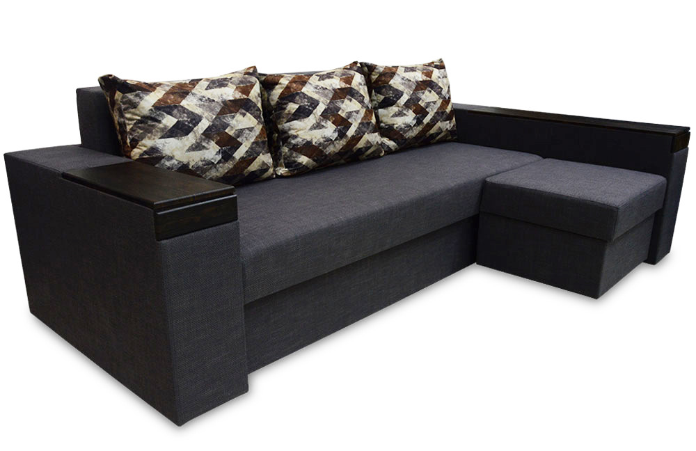 

Диван угловой Венеция (правая) Агат-М 245x160см Серый
