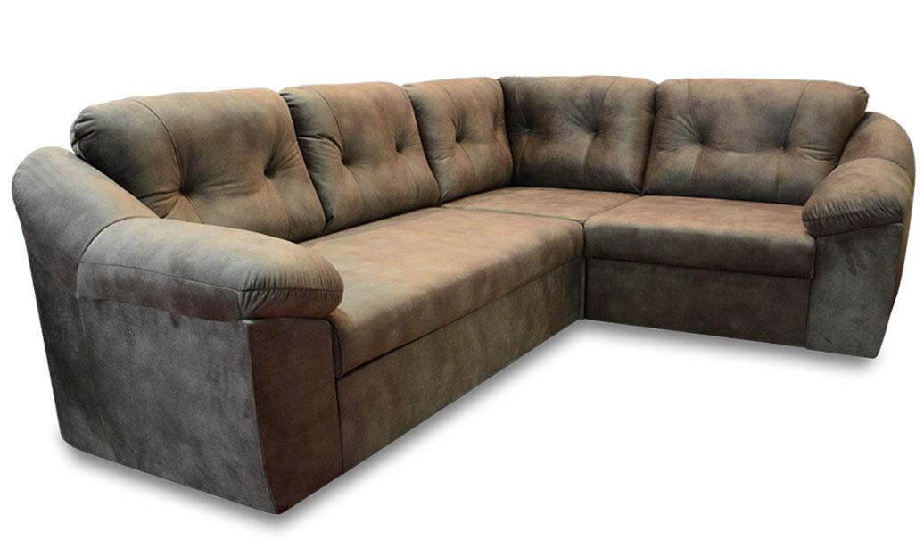 

Диван угловой Шейх (правый) Агат-М 300x225см Кофейный