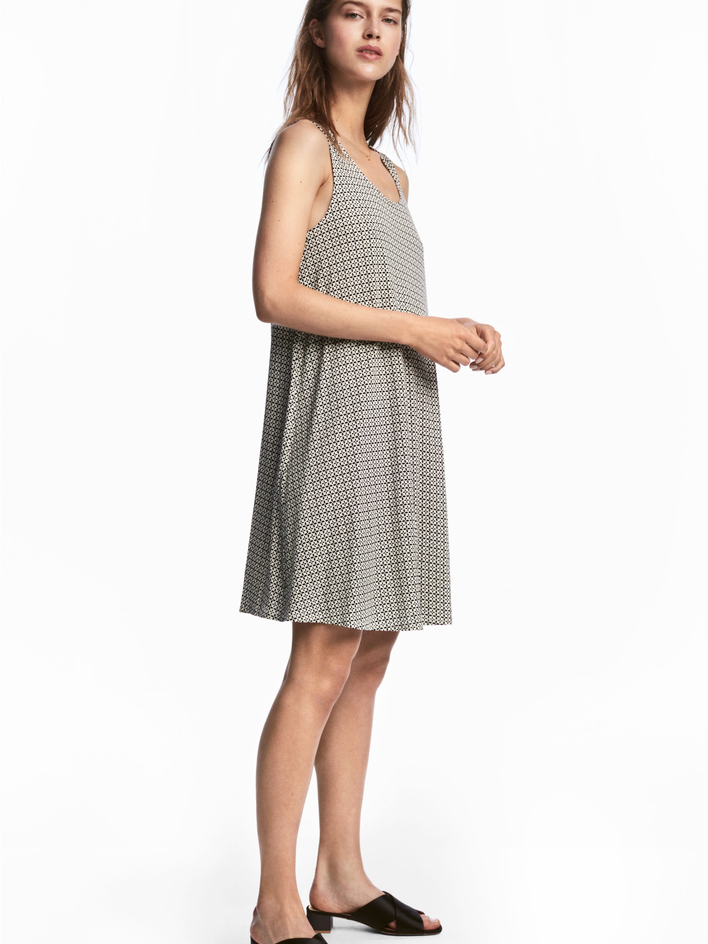 

Платье H&M 5382806-ABBE XS Белое с черным