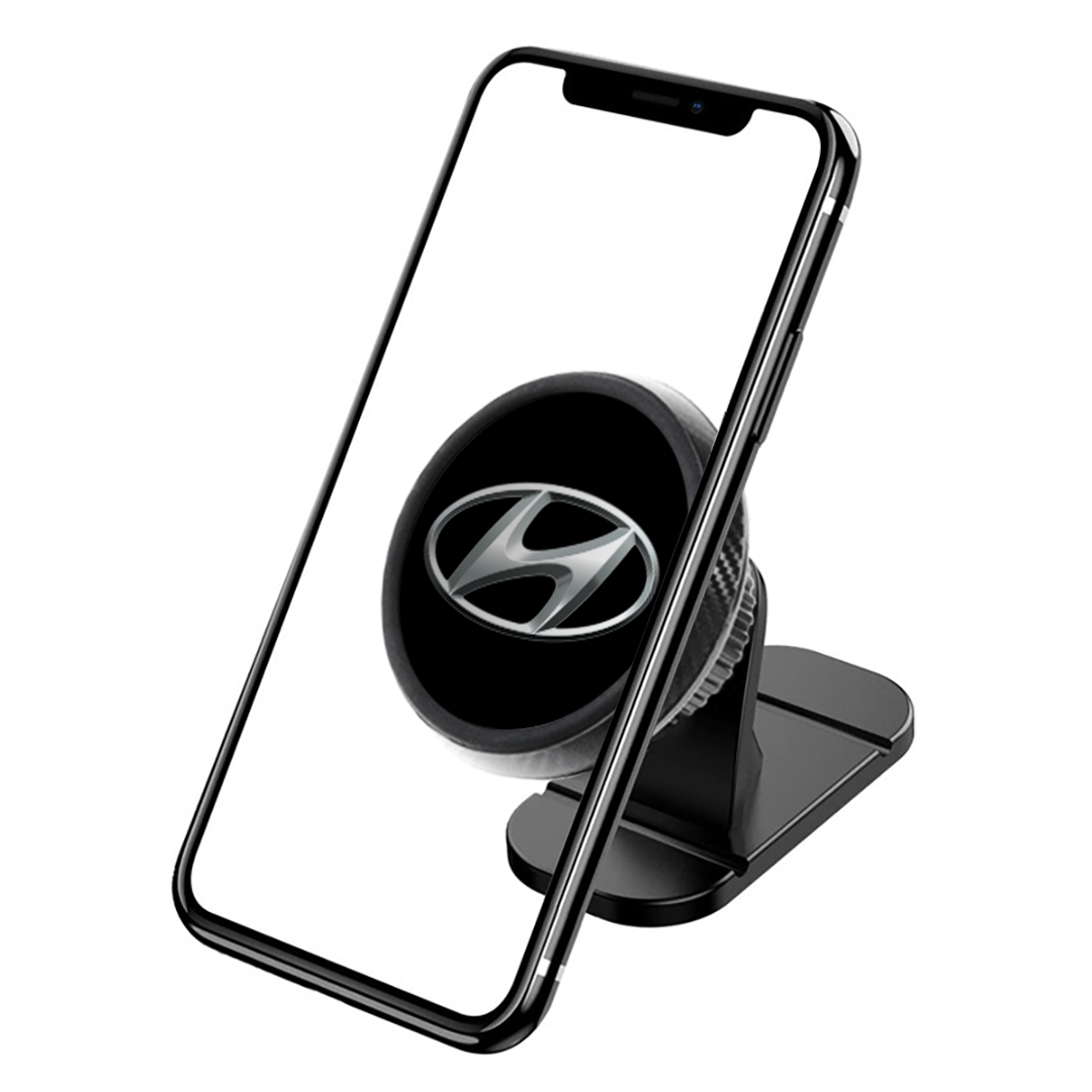 Магнитный держатель для телефона в авто на торпедо Magnetic Phone Bracket с  логотипом Hyundai Черный – фото, отзывы, характеристики в интернет-магазине  ROZETKA от продавца: Nice Gadget | Купить в Украине: Киеве, Харькове,