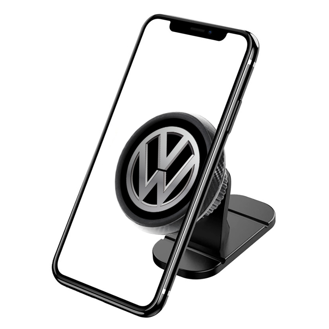 Магнитный держатель для телефона в авто на торпедо Magnetic Phone Bracket с  логотипом Volkswagen Черный – фото, отзывы, характеристики в  интернет-магазине ROZETKA от продавца: Nice Gadget | Купить в Украине:  Киеве, Харькове,