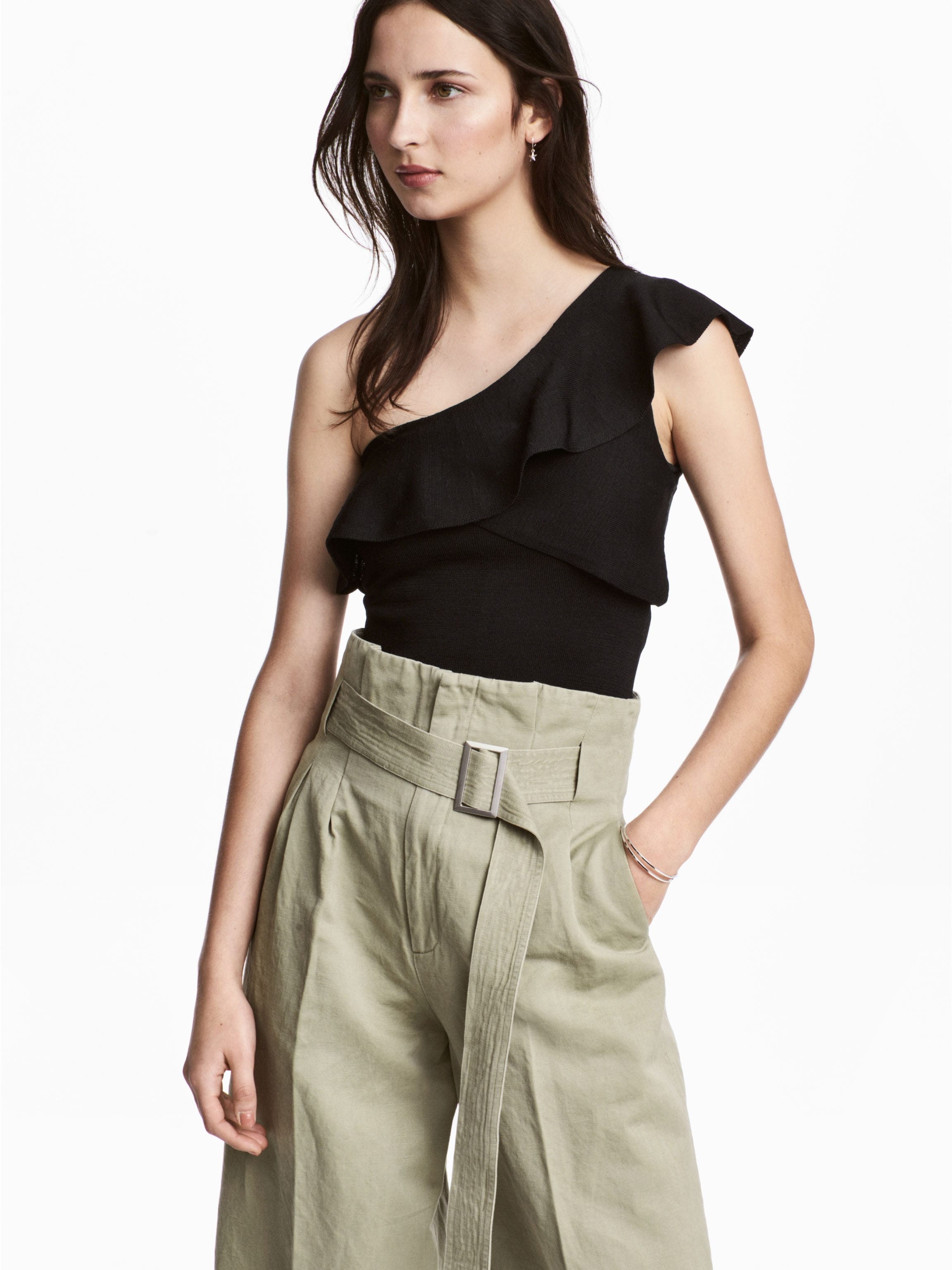 

Топ H&M 5115595-AAAD 38 Черный