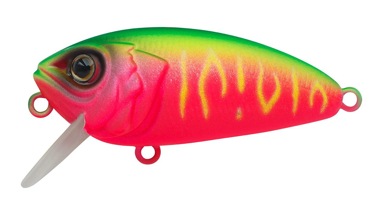 

Воблер Крэнк Strike Pro Stumpy Fly 40, 42 мм, 4,5 гр, Загл. 0,1м.-0,3м., Плавающий, цвет: A230S Watermelon Mat Tiger, (EG-134#A230S) (111144)