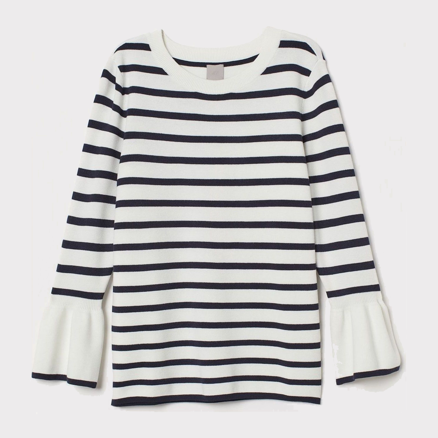 

Джемпер H&M 7059649sm S Белый с черным