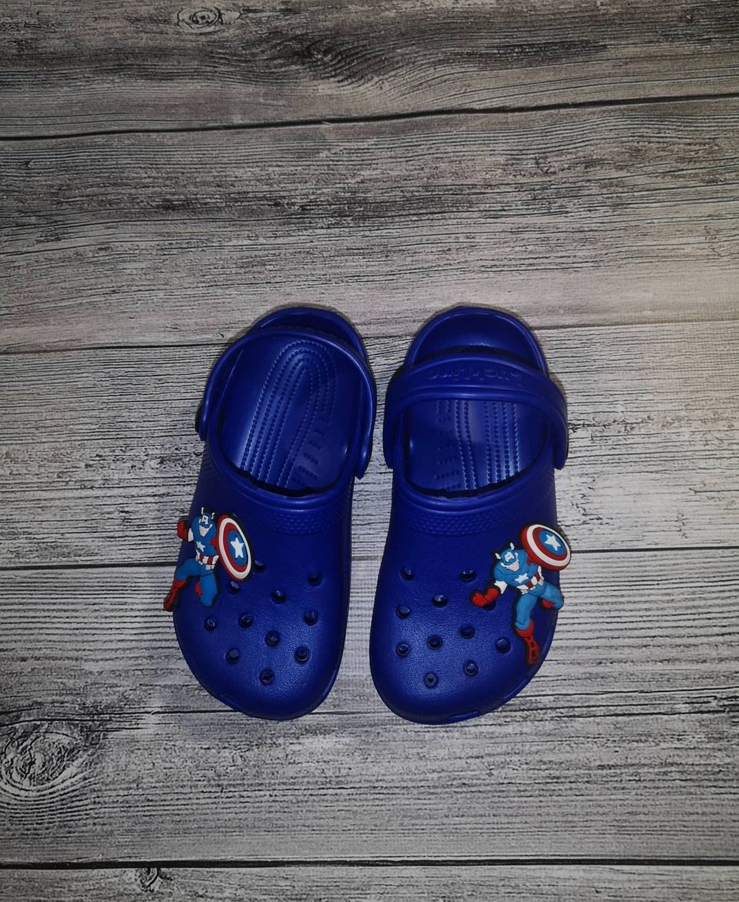 

Кроксы Krok для мальчика синие 25,26 р 15см