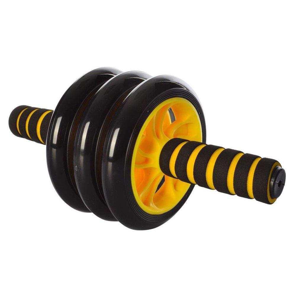 

Колесо для мышц пресса Kronos Ms 0873 Yellow в комплекте с ковриком (bks_02432)