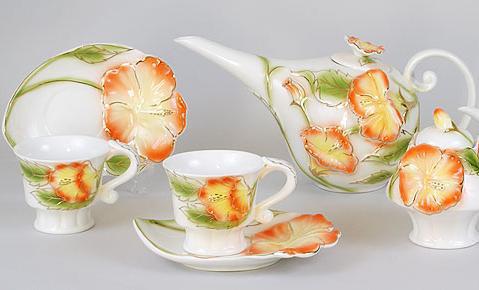 

Чайный сервиз BonaDi Bright 3D-122 15 предметов (BD-STL122_psg)