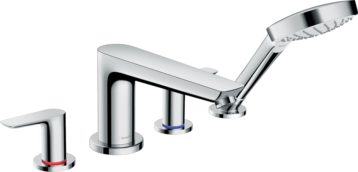 

Змішувач Hansgrohe Talis E врізний на край ванни на 4 отвори (71748000)