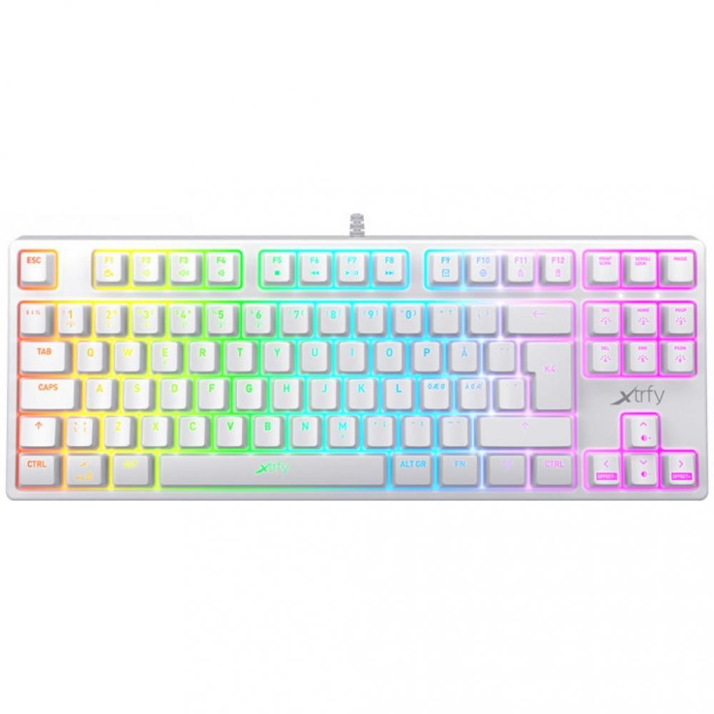 

Xtrfy K4 TKL RGB Kailh Red UA, White (XG-K4-RGB-TKL-WH-R-UKR)