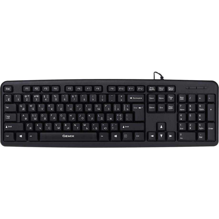 

Клавиатура Gemix KB-140 Black, USB (KB140BUSB)