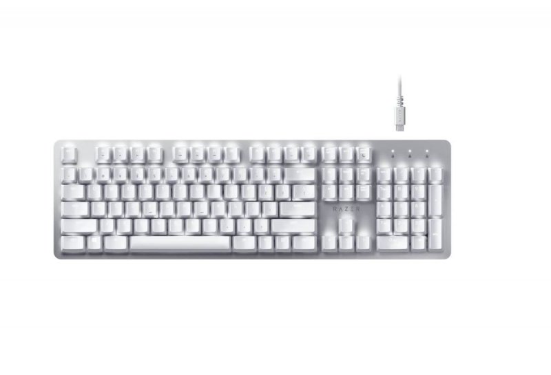 

Клавиатура Razer Pro Type Orange Switch WL/BT/USB US LED, White (RZ03-03070100-R3M1)