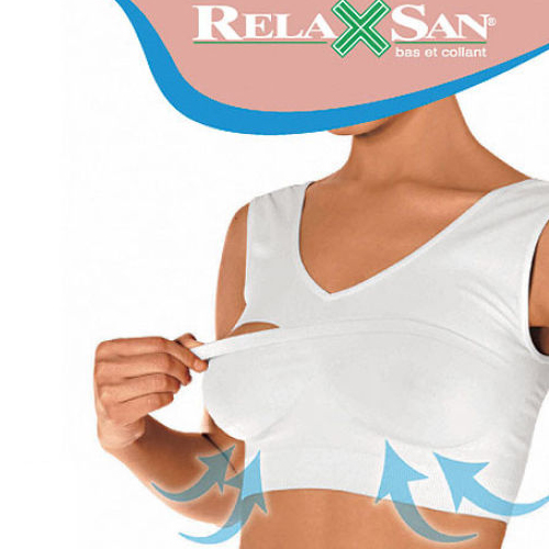 

Майка для кормящих женщин RelaxMaternity NURSING BRA арт.5700 Италия Relaxsan S Бежевый (627-8143)