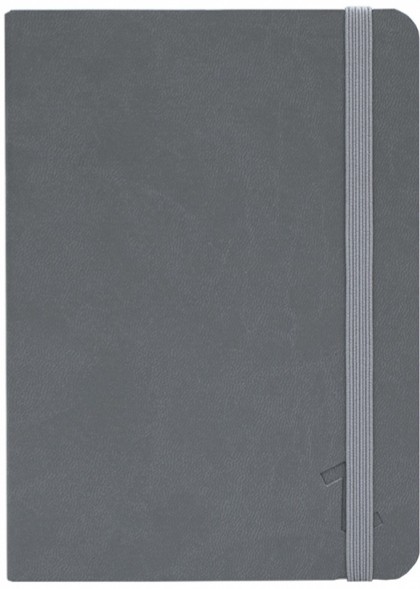 

Блокнот Zakrtka Compact 11 х 16 см в крапку сірий