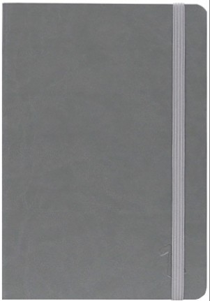 

Блокнот Zakrtka A5 13 х 19 см в крапку сірий