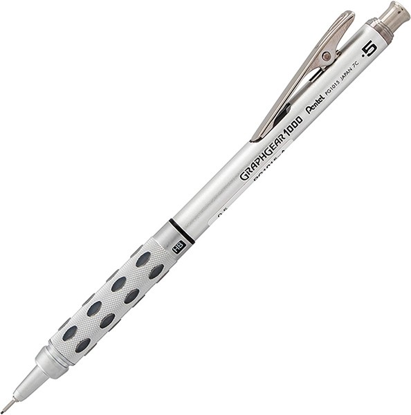 

Механічний олівець Pentel GraphGear 1000 0,5 мм металевий