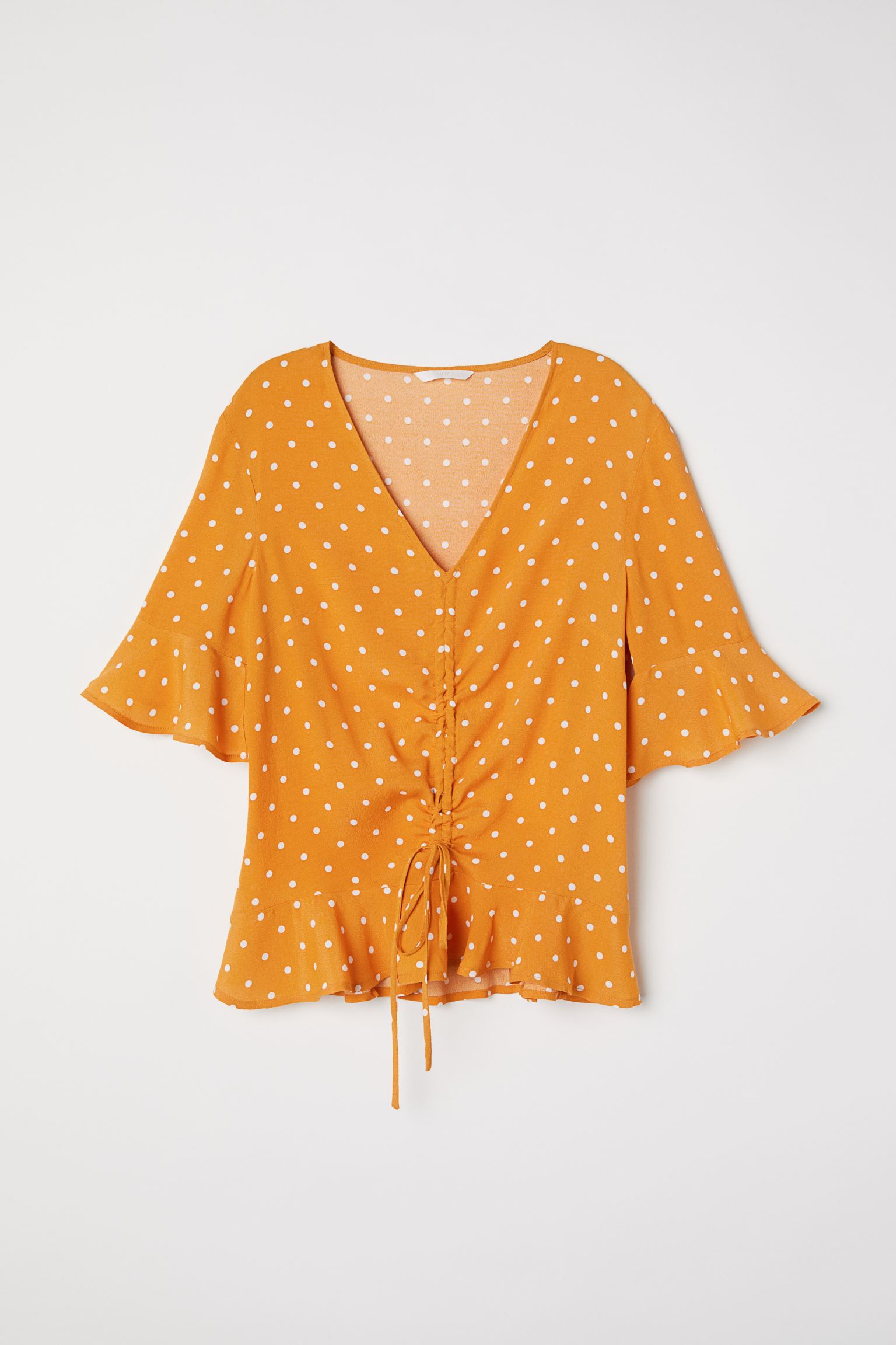 

Блуза H&M Ж1063169 цвет желтый, Блуза H&M Ж1063169 цвет желтый XXS