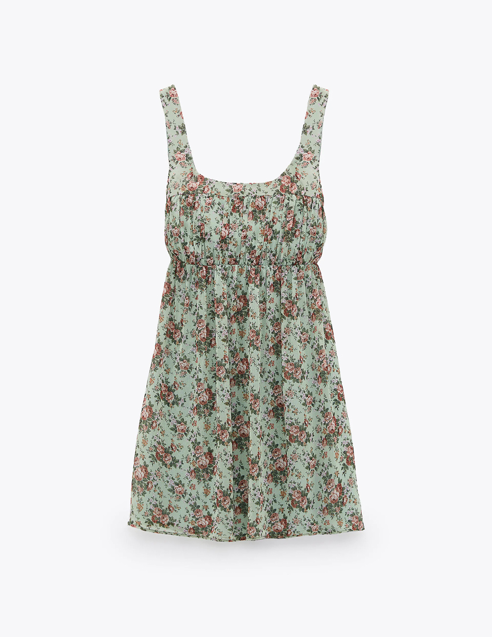 

Платье Zara Ж1059858 (7971/197/098) цвет зеленый S