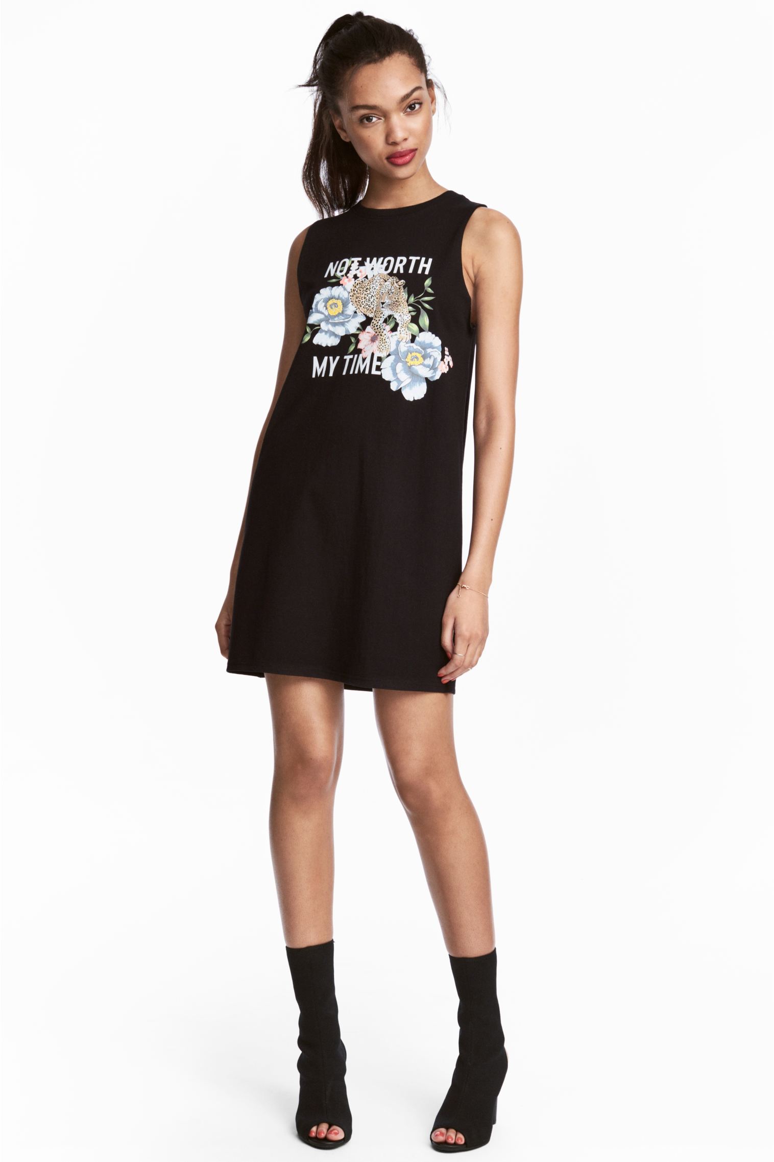 

Платье H&M Ж1062747 цвет черный XXS