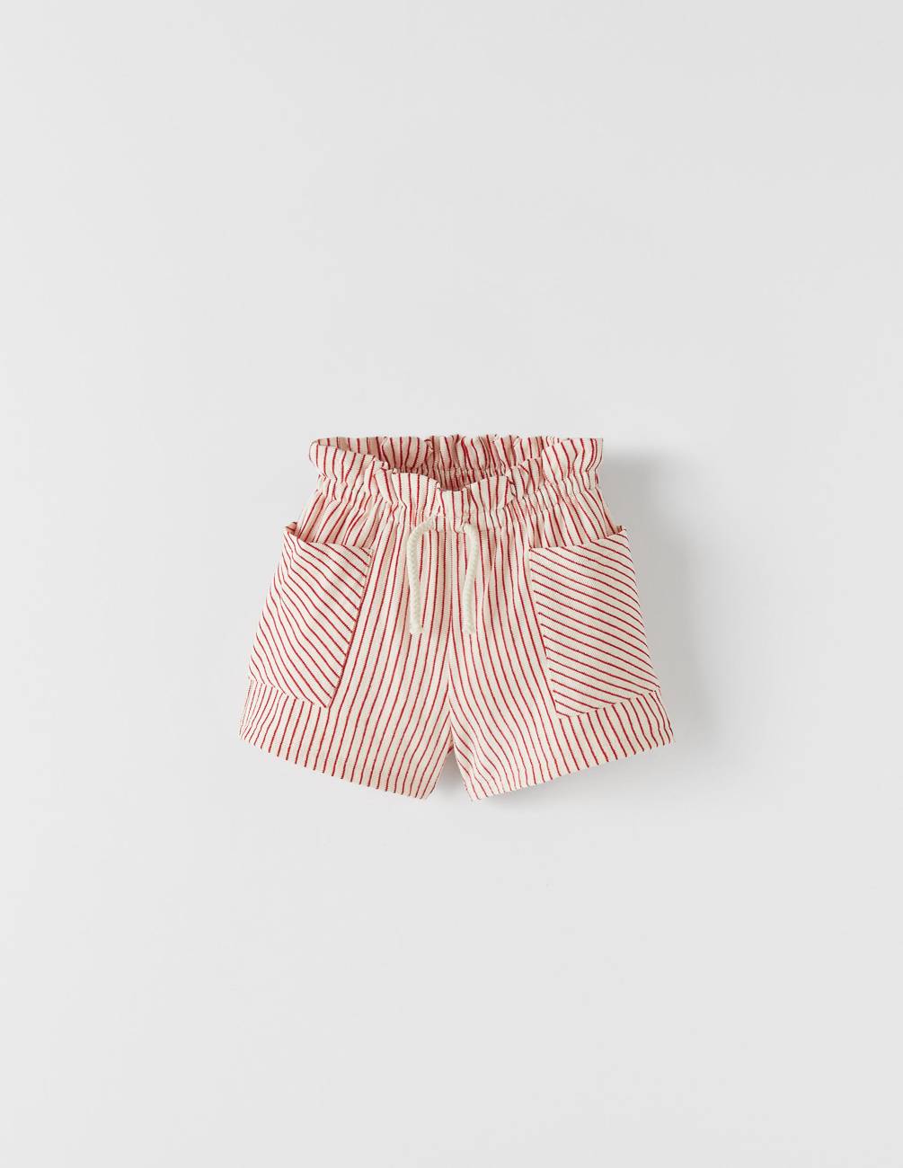 

Шорты Zara ДД004316 (6201/700/061) цвет бежевый-красный 134