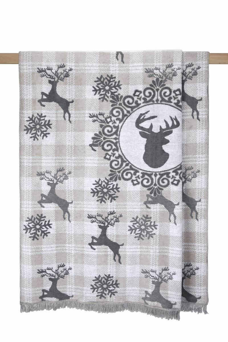 

Плед Arya Deer Евро 200*220 см хлопковый арт.TR1005196