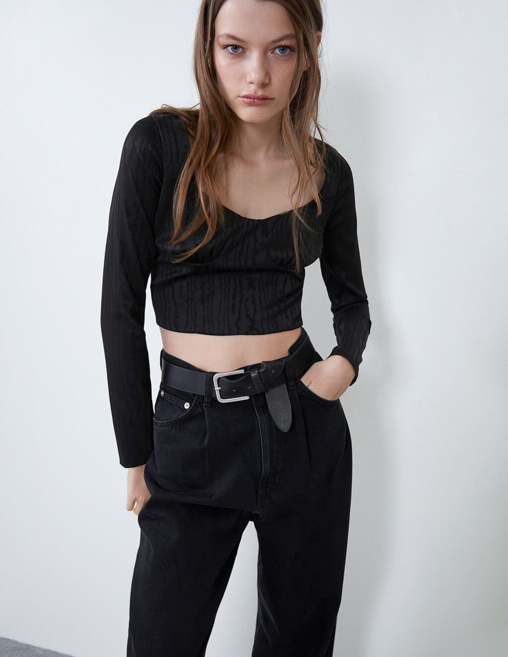 

Блуза Zara Ж1060050 (8291/216/800) цвет черный, Блуза Zara Ж1060050 (8291/216/800) цвет черный L