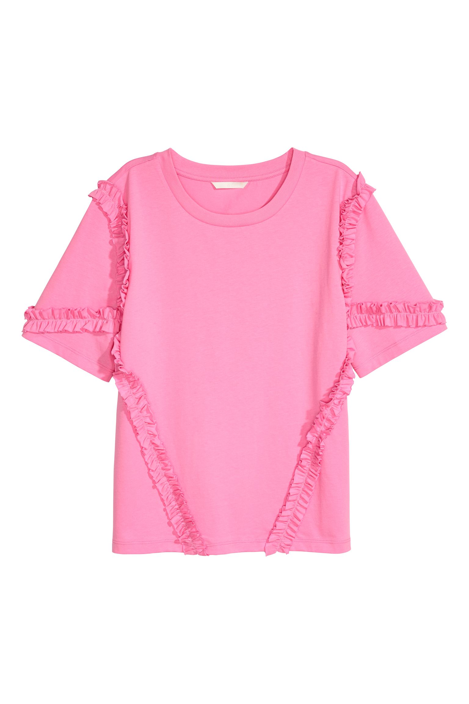 

Футболка H&M Ж1063373 цвет розовый, Футболка H&M Ж1063373 цвет розовый XS