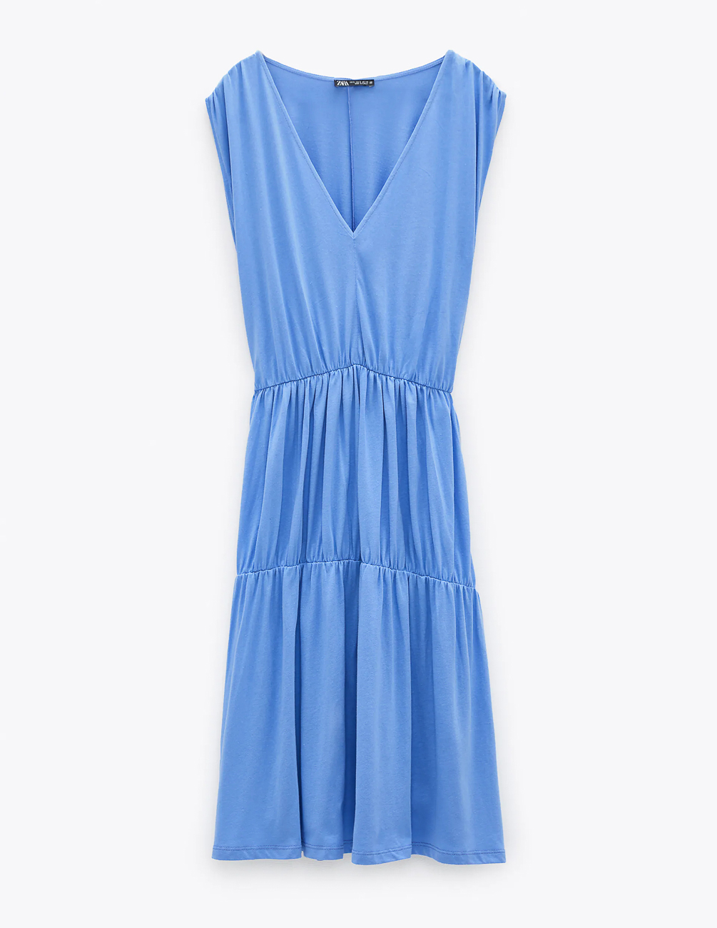 

Платье Zara Ж1059901 (5580/627/428) цвет голубой M