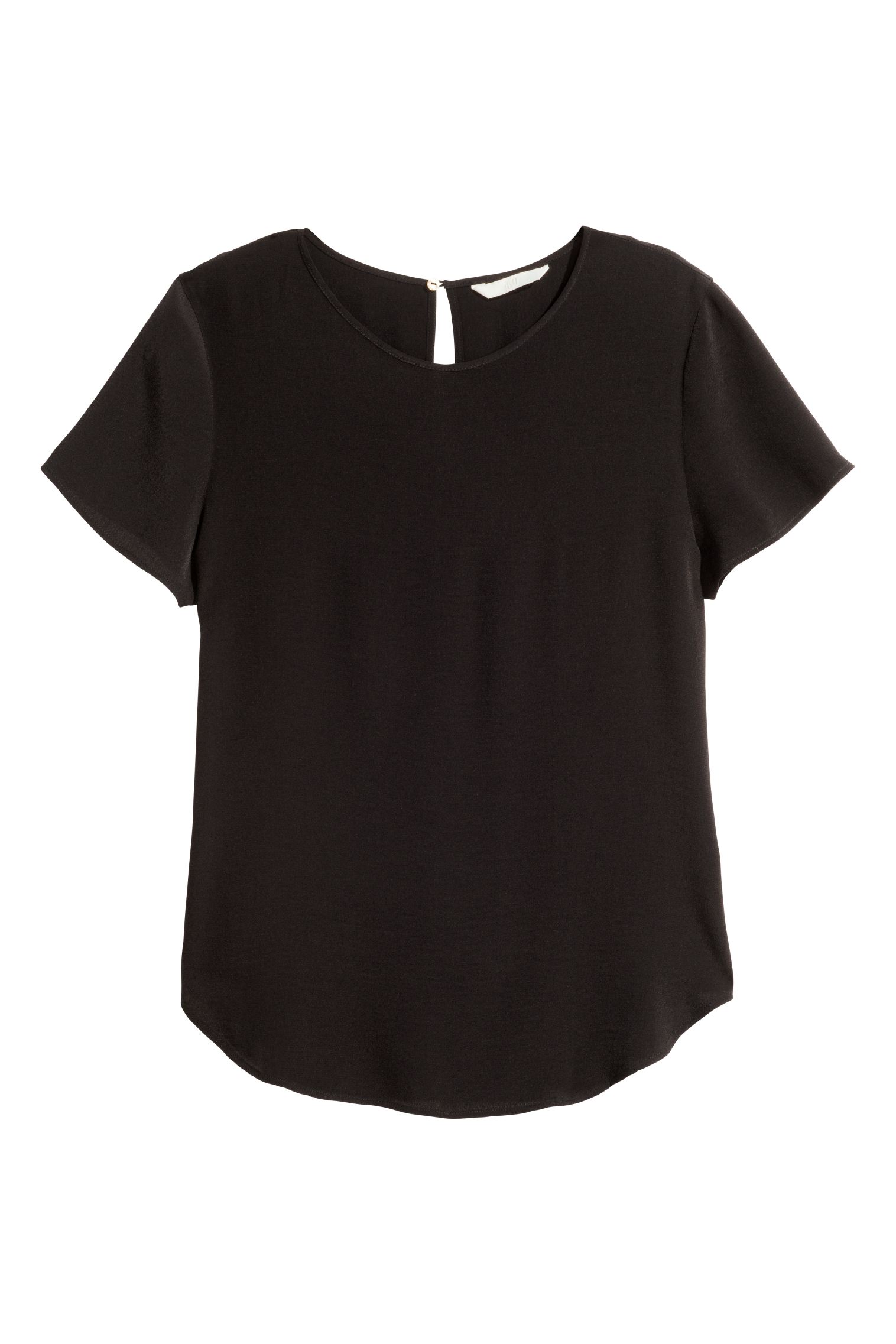 

Блуза H& Ж1063266 цвет черный, Блуза H&M Ж1063266 цвет черный M