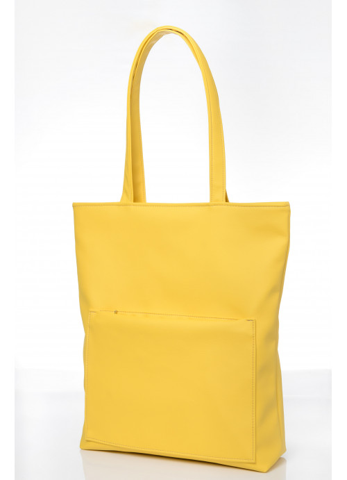

Сумка Sambag Shopper Tote SEN желтая