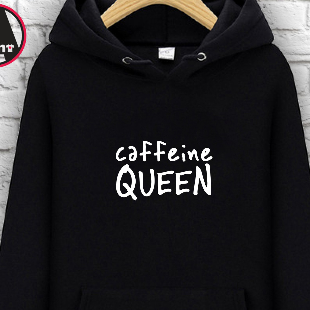 

Худи с принтом "Caffeine queen" 2XL